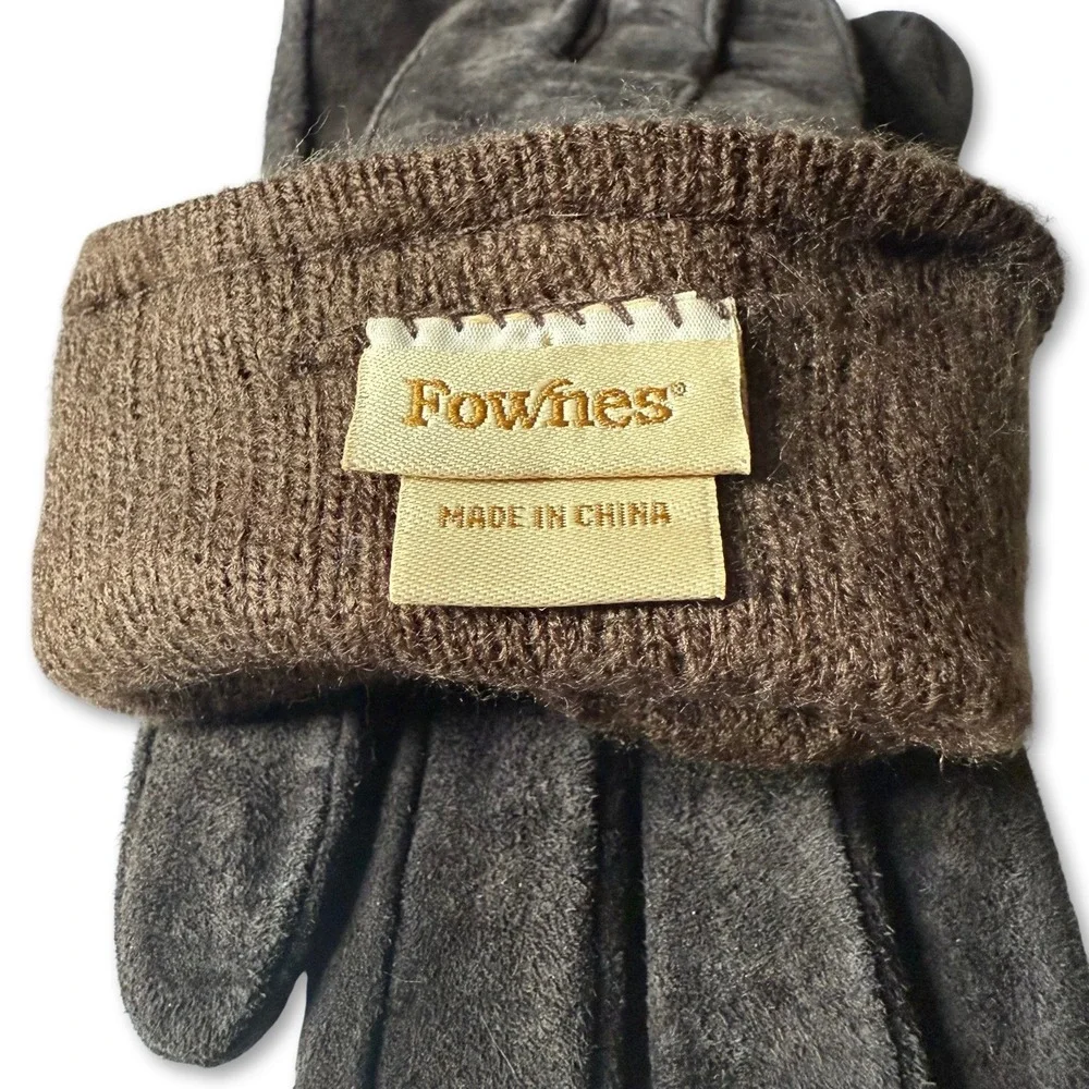 Fownes Brothers vintage suede